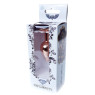 Анальний затор Boss Series - Jewellery Red Gold PLUG Black S