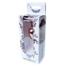 Анальний затор Boss Series - Jewellery Red Gold PLUG Clear S