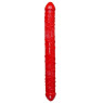 Подвійний фалоімітатор Boss Series: Flexible Double Dong Red