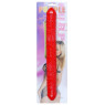 Подвійний фалоімітатор Boss Series: Flexible Double Dong Red