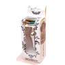 Анальний затор Boss Series - Jewellery Silver BUTT PLUG Green