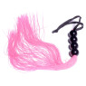 Силіконовий флогер ( длина 37 см ) Fetish Boss Series - Silicone Whip Pink 14