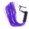 Силіконовий флогер ( длина 37 см ) Fetish Boss Series - Silicone Whip Purple 14
