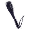 Силіконовий флогер ( длина 37 см ) Fetish Boss Series - Silicone Whip Black 14