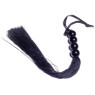 Силіконовий флогер ( длина 37 см ) Fetish Boss Series - Silicone Whip Black 14
