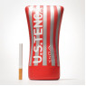 Мастурбатор Tenga US Soft Tube Cup (м’яка подушечка велика), стискальний, суперпотужне всмоктування