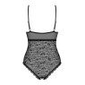 Мереживне боді з доступом 818-TED-1 teddy L/XL, чорне