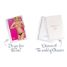 Мереживні танги з двома отворами Obsessive 831-THC-1 crotchless thong S/M, чорні, бантики