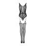 Бодістокінг Obsessive Bodystocking G324 S/M/L black, силуетний малюнок