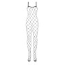 Бодістокінг з великим вічком і відкритими грудьми Obsessive Bodystocking N102 S/M/L, чорний