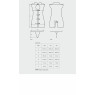 Еротичний костюм стюардеси Obsessive Stewardess 3 pcs costume grey S/M, сірий, сукня, стрінги, пілот