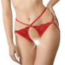 Сексуальні трусики з доступом Art of Sex - Lulu, розмір,  L-2XL, червоні