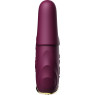 Смарт-вібратор для грудей Zalo - Nave Velvet Purple, пульт ДК, робота через додаток