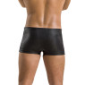 Чоловічі шкіряні боксери із заклепками Passion 048 SHORT DAVID S/M Black