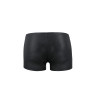 Чоловічі шкіряні боксери з блискавками Passion 049 SHORT MATT L/XL Black