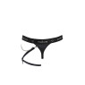 Чоловічі трусики танга з підв’язкою Passion 058 THONG BILL S/M Black