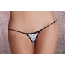 Жіночі мікростринги з мікрофібри Passion MT019 One size, white