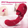Вібратор LILI для точки G з вібро-язичком, 10 частот вібрацій, рожевий, 19 см