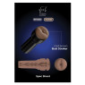 Мастурбатор-попа Kiiroo Feel Stroker Butt Mid Brown для секс-машини Kiiroo Keon