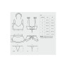 Атласний еротичний костюм покоївки Obsessive Maid set S/M, black, 5 предметів