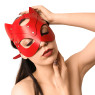 Маска Кішечки Art of Sex - Cat Mask, червоний