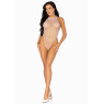 Боді-сітка Leg Avenue Net snap crotch tank bodysuit White, One Size