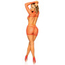 Leg Avenue Cut Out mini dress OS Red