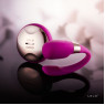 Вібратор для пар LELO Tiani 3 Deep Rose, 2 мотори, пульт ДК