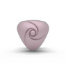 Вібратор для клітора Mystim Hearts Desire White, 8 режимів, дуже потужний
