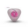 Вібратор для клітора Mystim Hearts Desire White, 8 режимів, дуже потужний