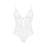 Еротичне напівпрозоре боді Obsessive Heavenlly crotchless teddy XS/S, з доступом