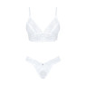 Еротичний комплект Obsessive Heavenlly 2-pcs set M/L, бюстгальтер і танга