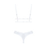 Еротичний комплект Obsessive Heavenlly 2-pcs set XL/2XL, бюстгальтер і танга