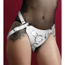 Труси для страпона Feral Feelings Strap-on Harness White, white