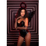 Крила чорного ангела Leg Avenue Angel Accessory Kit Black, крила, німб