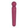 Вібромасажер Satisfyer Planet Wand-er Berry/Rosegold, дуже потужний, бездротовий