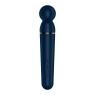 Вібромасажер Satisfyer Planet Wand-er Blue/Rosegold, дуже потужний, бездротовий