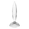Скляна анальна пробка Satisfyer Sparkling Crystal, дуже міцна, термостійка