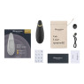 Вакуумний кліторальний стимулятор Womanizer Premium 2 - Black, функції Autopilot та Smart Silence