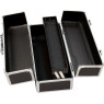 Великий кейс для зберігання секс-іграшок BMS Factory Large Lokable Vibrator Case Black, кодовий замо