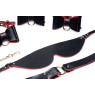 Набір БДСМ з дорожньою сумкою Master Series: Bow — Luxury BDSM Set With Travel Bag, 11 предметів