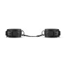 Наручники Bedroom Fantasies: Faux Leather Handcuffs One Size, чорні