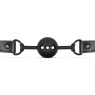 Повітропроникний кляп Bedroom Fantasies: Breathable Silicone Ball Gag, чорний