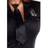 Еротичний костюм поліціянтки Leg Avenue Dirty Cop XL, 6 предметів