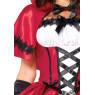 Еротичний костюм Червоної шапочки Leg Avenue Gothic Red Riding Hood XL, сукня, накидка
