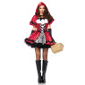 Еротичний костюм Червоної шапочки Leg Avenue Gothic Red Riding Hood XL, сукня, накидка
