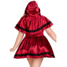 Еротичний костюм Червоної шапочки Leg Avenue Gothic Red Riding Hood 1X–2X, сукня, накидка