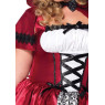 Еротичний костюм Червоної шапочки Leg Avenue Gothic Red Riding Hood 1X–2X, сукня, накидка