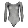 Сітчасте боді зі стразами Leg Avenue Crystalized fishnet bodysuit Black One Size