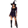 Костюм відьми Leg Avenue Mystical Witch S, сукня, капелюх